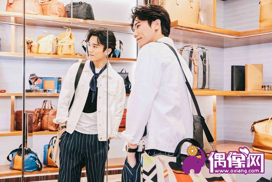 上白亮相品牌活动 潮范十足尽显青春活力