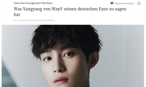 深陷中国男性魅力的德国！德国报刊《莱茵邮报》，“威神V刘扬扬，吸引亚洲POP歌迷”